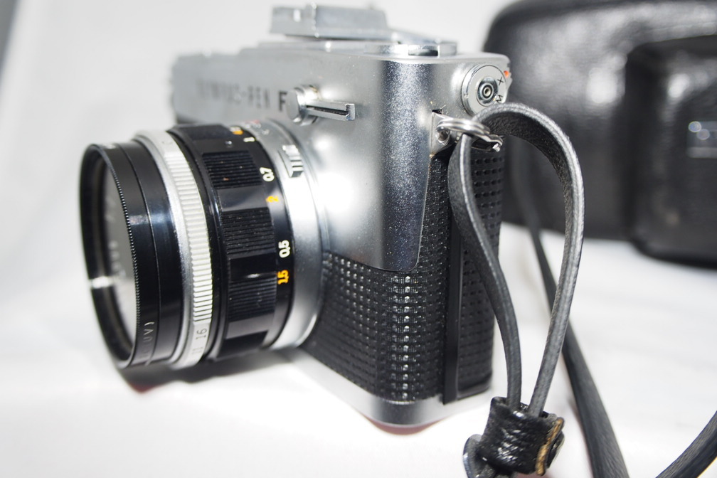 【ハーフミラー交換】美品オリンパスペンFT+F.Zuiko38mm1.8付 フルセット ジャンク_画像6