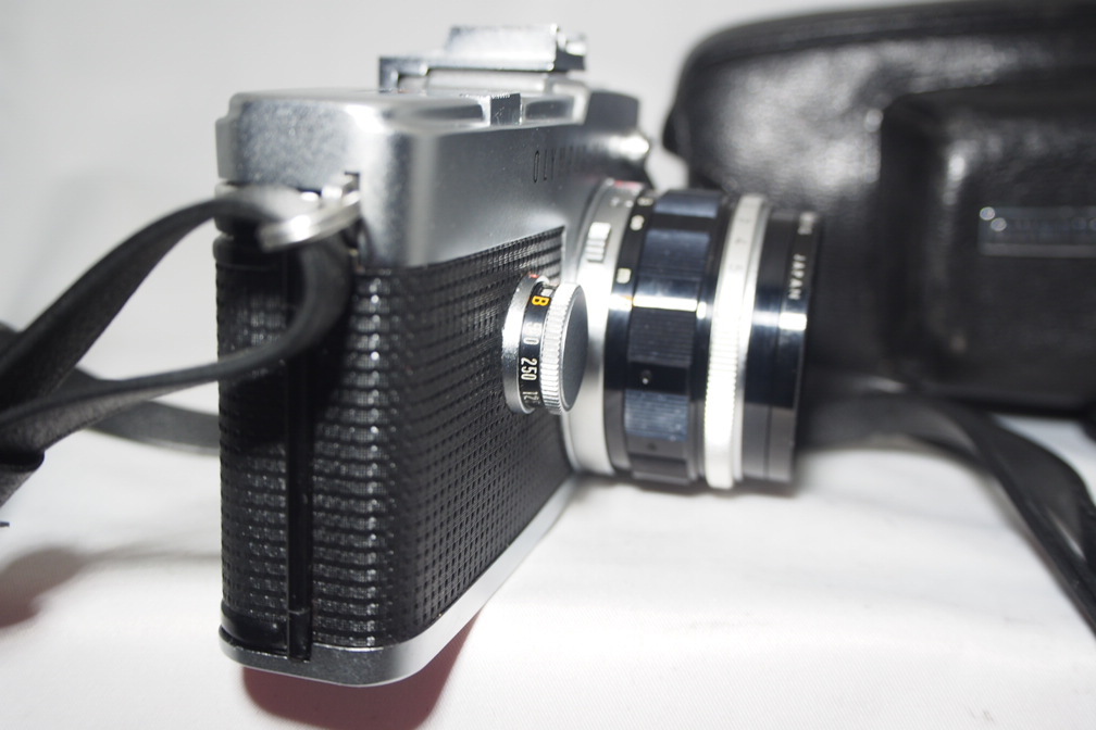 【ハーフミラー交換】美品オリンパスペンFT+F.Zuiko38mm1.8付 フルセット ジャンク_画像7