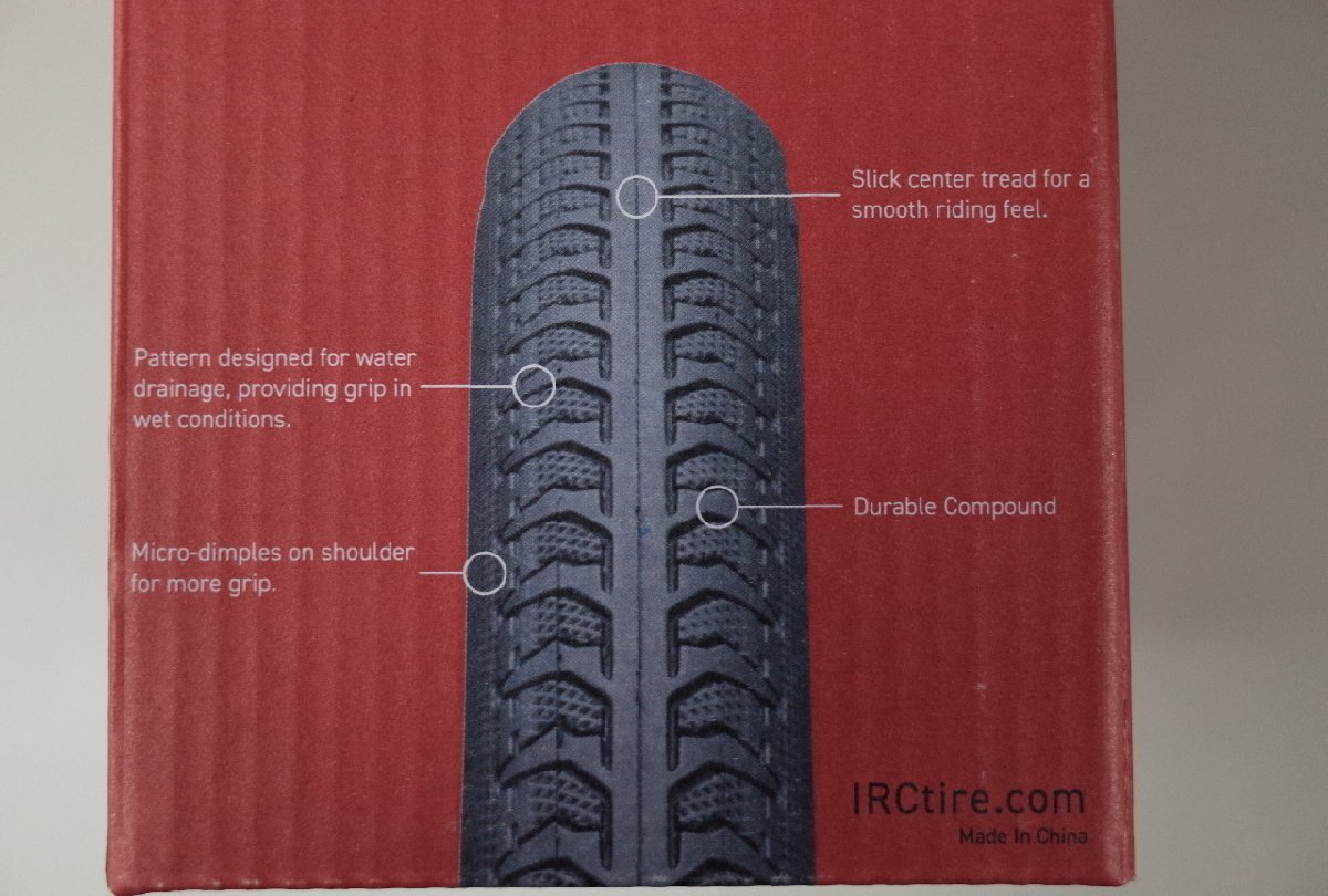 IRC　URBAN MASTER(アーバン マスター) 700x28C ブラック_画像3