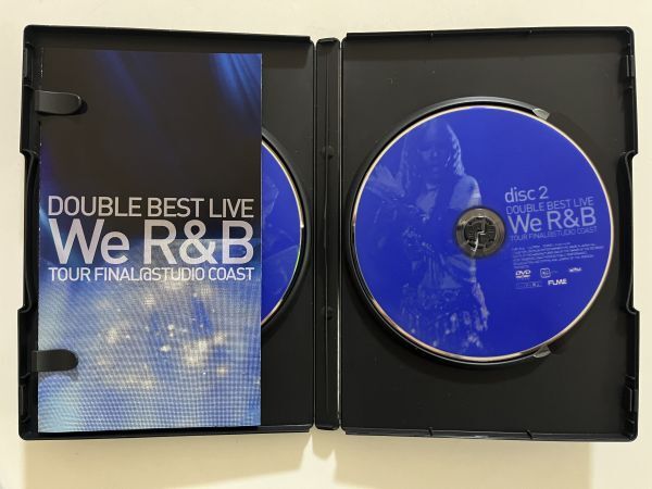 B36247　中古DVD◆DOUBLE BEST LIVE We R&B (初回限定/Complete盤)　２枚組_画像3