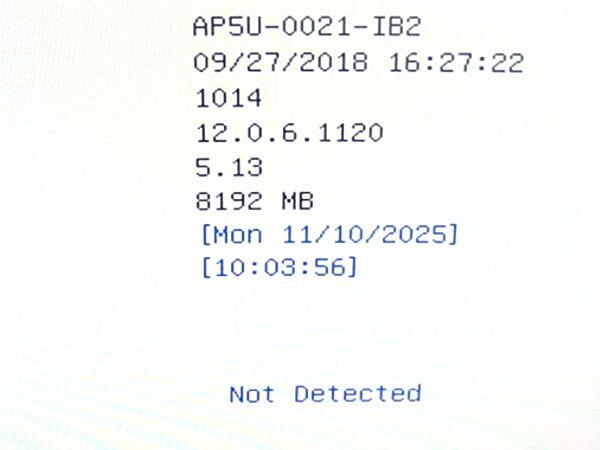 ■○ EPSON Endeavor ST190EM5FC Core i3 8100T 3.10GHz/小型/メモリ 8GB/HDD 500GB/OS無しBIOS起動確認済み No.51_画像4