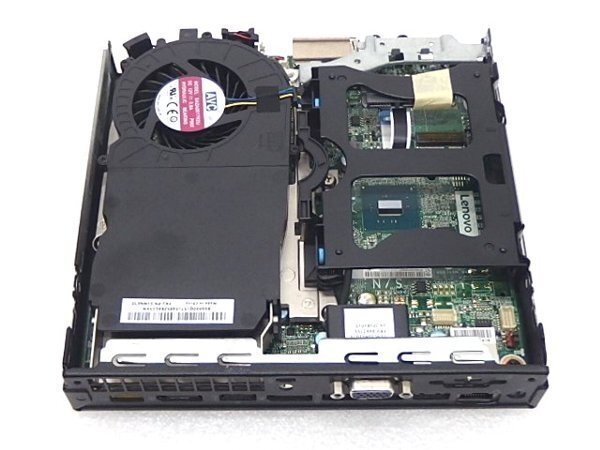 ■○ Lenovo ThinkCentre M720q 第8世代 Core i3-8100T 3.10GHz ミニPC/メモリ 8GB/HDD 無し/OS無し/DisplayPort アダプタ欠品 No.1_画像4