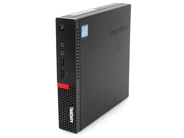 ■○ Lenovo ThinkCentre M720q 第8世代 Core i3-8100T 3.10GHz ミニPC/メモリ 8GB/HDD 無し/OS無し/DisplayPort アダプタ欠品 No.1_画像1