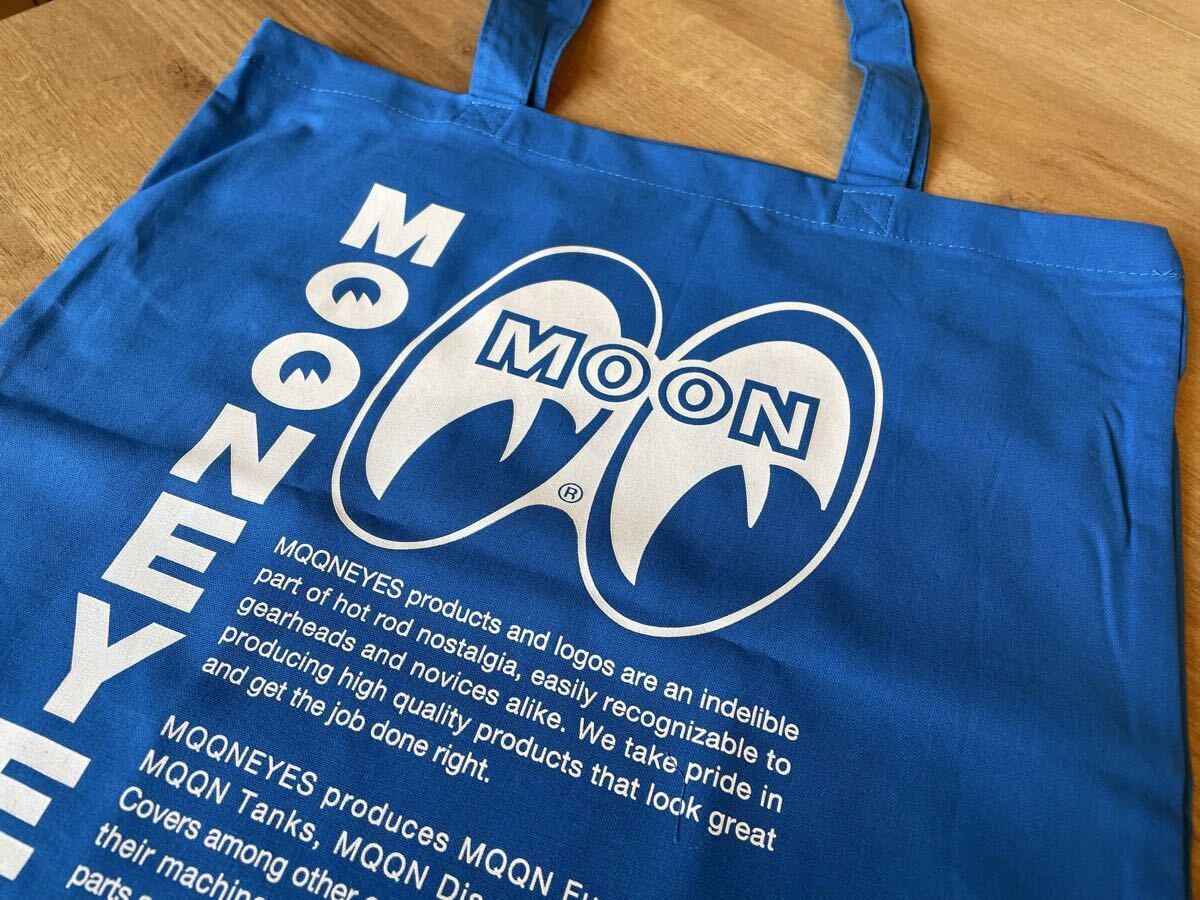 ムーンアイズ トートバッグ 青 ブルー グッズ 新品 (管理番号AA46)_画像2