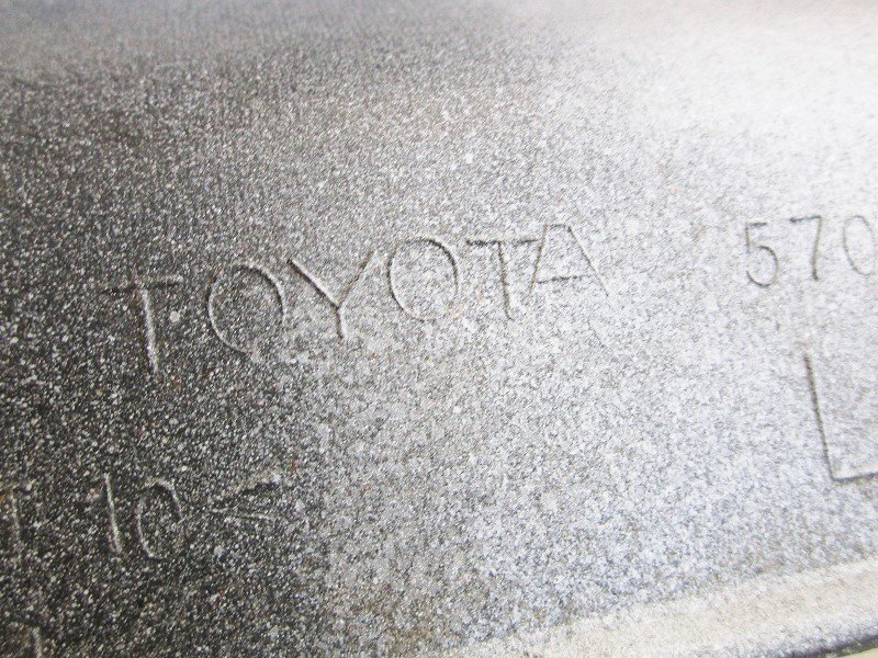 TOYOTA★トヨタ純正ST202セリカ後期サイドステップ左右セット白(塗装あり)★Celica旧車サイドスカートCELICA★中古品D-000184の画像9