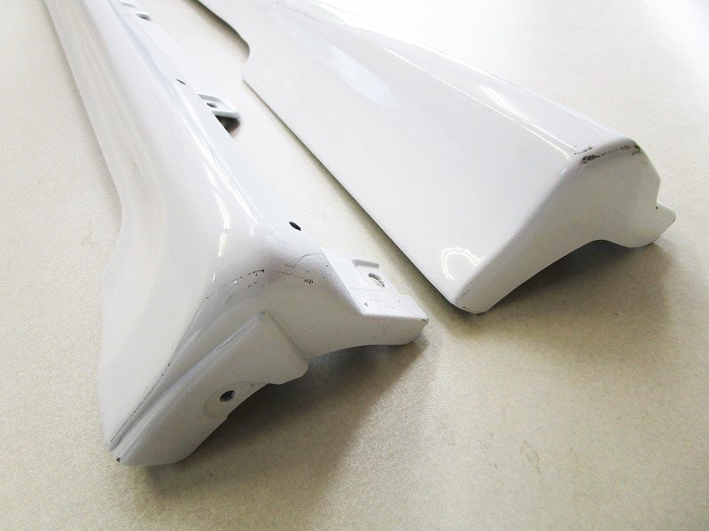 TOYOTA★トヨタ純正ST202セリカ後期サイドステップ左右セット白(塗装あり)★Celica旧車サイドスカートCELICA★中古品D-000184の画像4