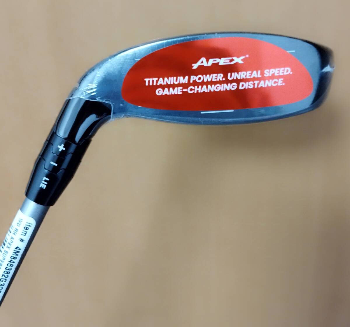 キャロウェイ APEX Ti SUPER HYBRID 3H 18度 スーパー ハイブリッド VENTUS for Callaway 6-S 6S ベンタス エイペックス チタン シルバー_画像3