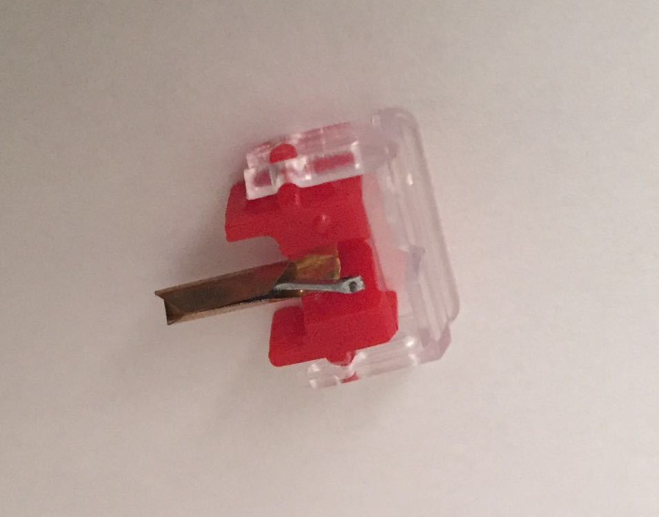 SHURE: N44G、 N447、N44-G、N44-7 互換針。赤_画像2