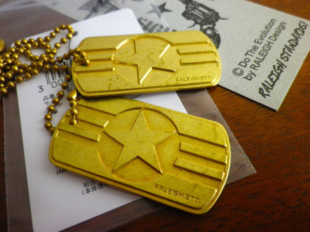 新品 RALEIGH ID ドッグタグ ネックレス RED MOTEL ラリー PERMANENT SLIDER ザモッズ COLTS MACKSHOW CLASH STRUMMERS ROCKERS RAT FINK_画像3