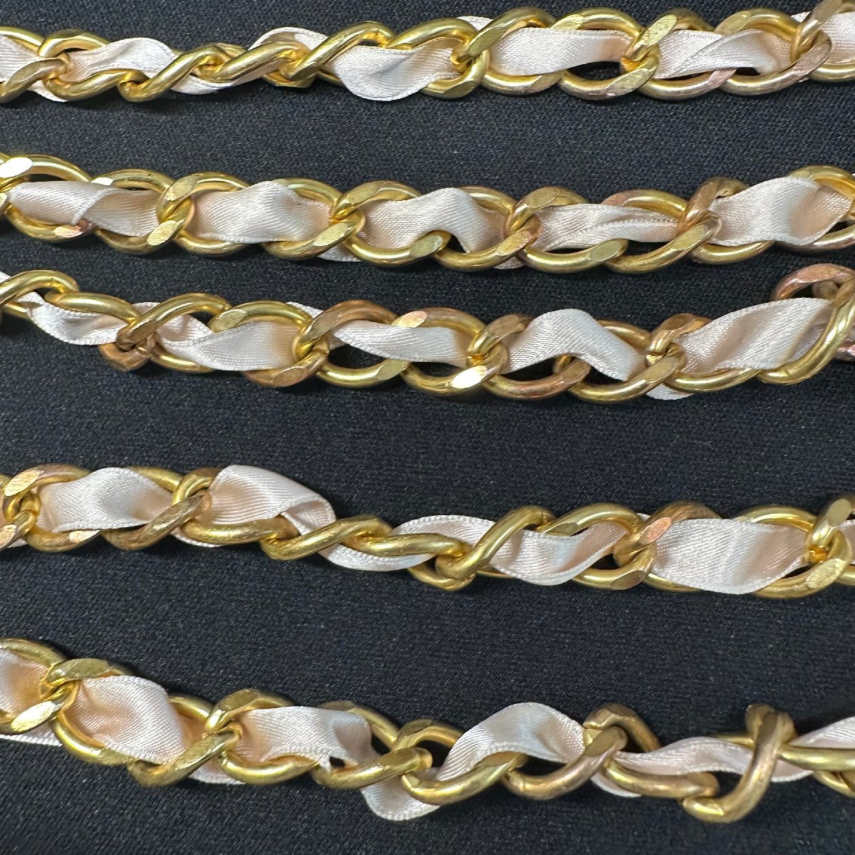 q4893 ヴィンテージ　チェーンベルト　レディースベルト　アクセサリー小物　ファッション小物　まとめ売り_画像5