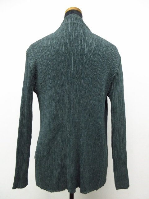 t3517 美品 Y.K PRESE ワイケープレッセ ヨシコカジ 特許/三度掛けプリーツ プリーツ アンサンブル 半袖トップス カーディガン カ_画像3