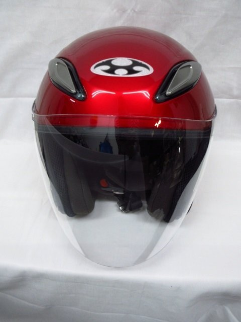 h6089 прекрасный товар OGK kabuto Kabuto AVAND шлем красный M размер full-face шлем 57cm~58cm