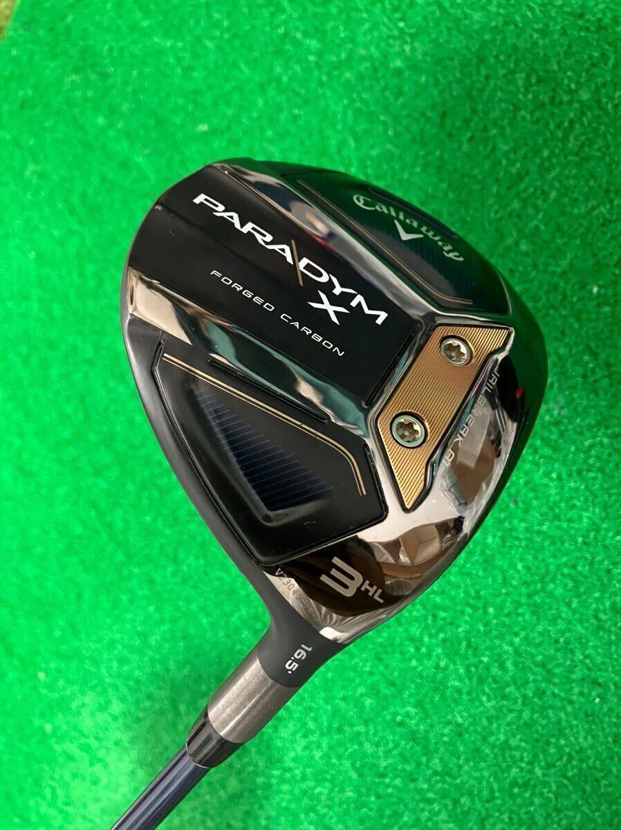 キャロウェイ パラダイムX 3HL 16.5度希少VENTUS BLUE 6-S velocore ベンタスブルー ベロコア_画像1