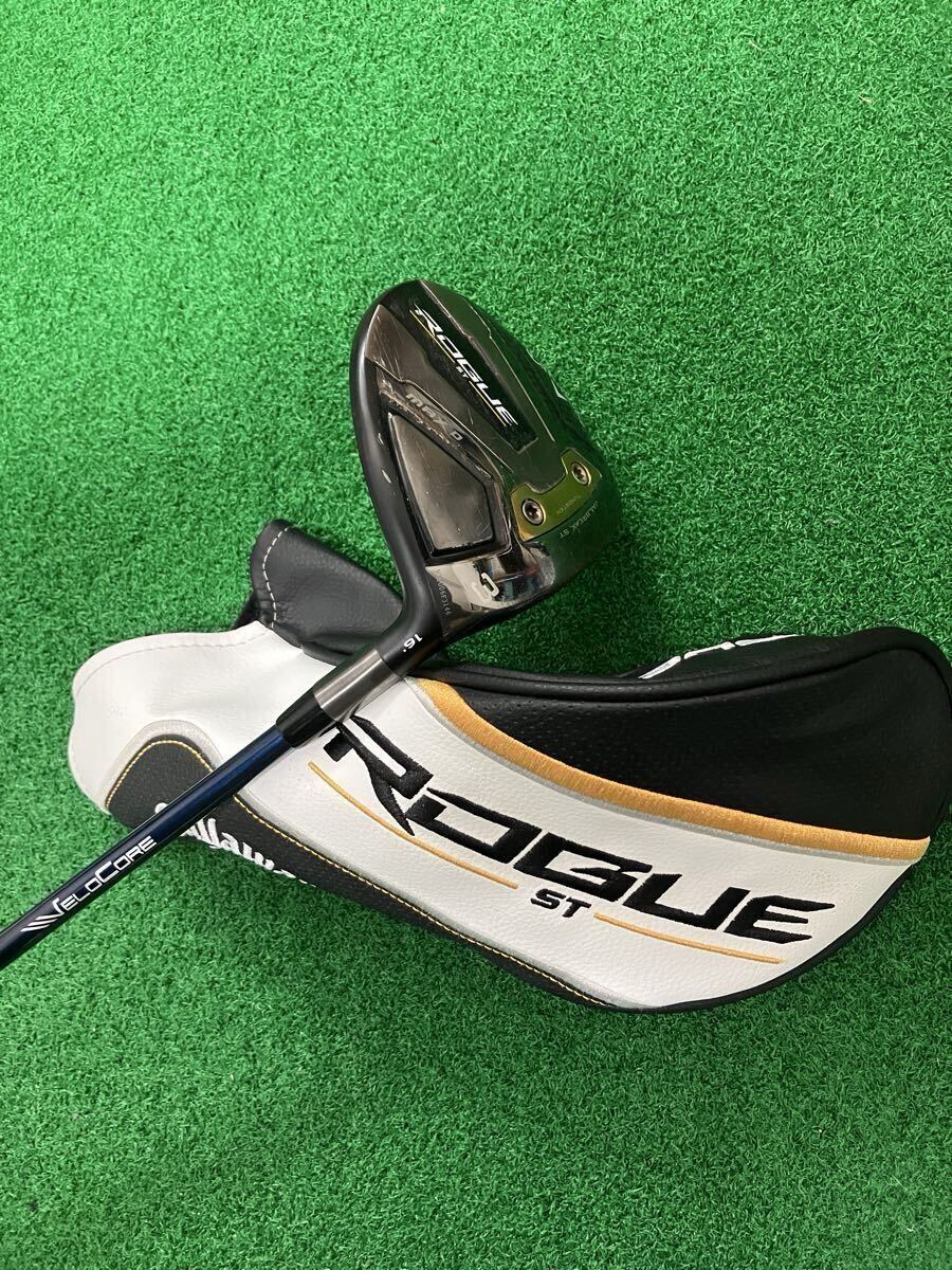 カスタム キャロウェイ ローグ フェアウェイウッド ROGUE ST MAX D 3W 16度 (S) VENTUS BLUE 6 VELCORE ベンタス ブルー_画像8