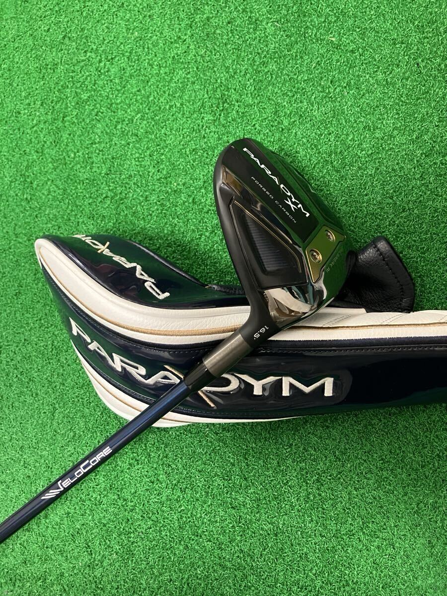 キャロウェイ パラダイムX 3HL 16.5度希少VENTUS BLUE 6-S velocore ベンタスブルー ベロコア_画像2
