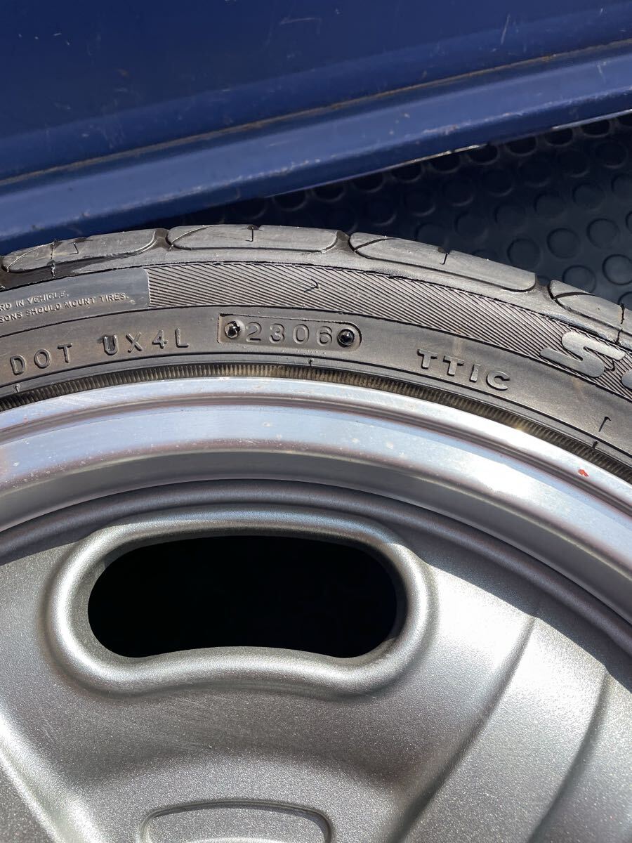 　ムーンアイズ　スピードマスター２本　美品　17インチ　USDM ムーンアイズ　マググレー_画像4