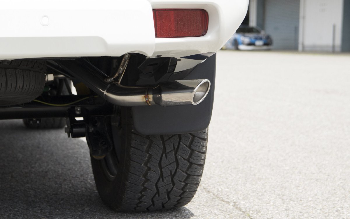 【メーカー在庫品】トラスト グレッディ XROSSエキゾースト S-Style マフラー ランクルプラド TRJ150W 後期 2TR-FE 安心JASMA認定マフラー_画像5