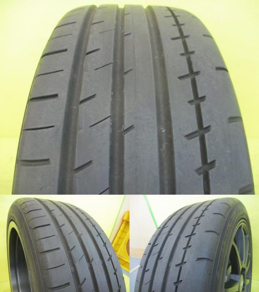 ◆レヴォーグに◆2023年製国産中古夏タイヤ付◆SSR GTV02 + ヨコハマ アドバンAPEX V601 225/45R18インチ◆VMG VNH等 4本 足利_画像8