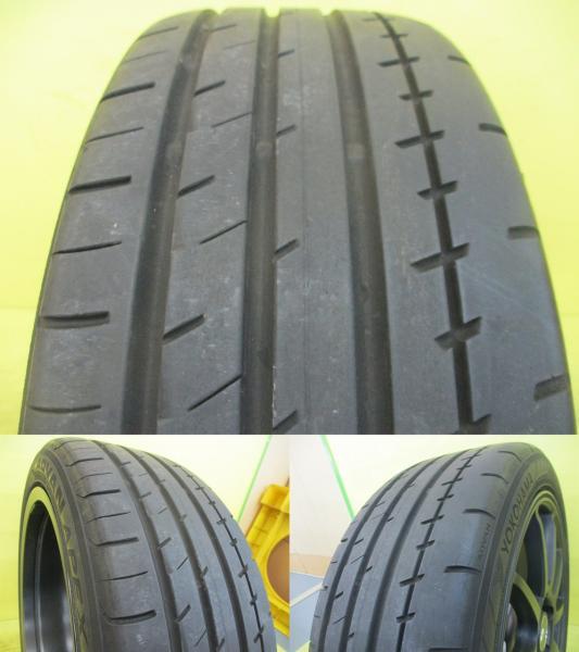 ◆レヴォーグに◆2023年製国産中古夏タイヤ付◆SSR GTV02 + ヨコハマ アドバンAPEX V601 225/45R18インチ◆VMG VNH等 4本 足利_画像9