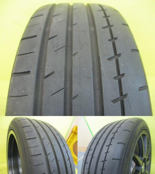 ◆レヴォーグに◆2023年製国産中古夏タイヤ付◆SSR GTV02 + ヨコハマ アドバンAPEX V601 225/45R18インチ◆VMG VNH等 4本 足利_画像10