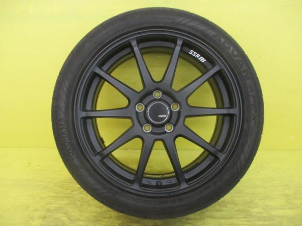 ◆レヴォーグに◆2023年製国産中古夏タイヤ付◆SSR GTV02 + ヨコハマ アドバンAPEX V601 225/45R18インチ◆VMG VNH等 4本 足利_画像3
