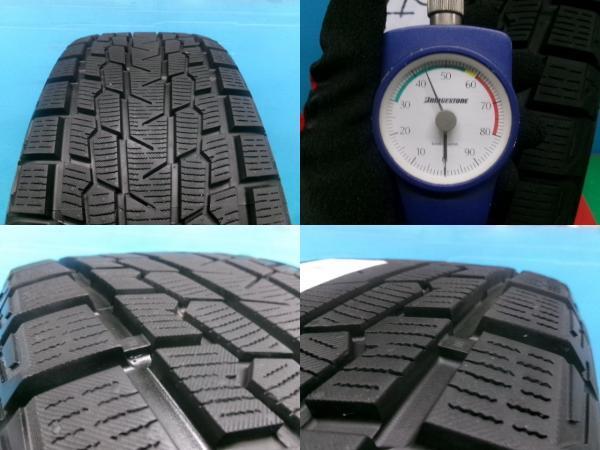 RAV4 ヴァンガード エスクード 中古 社外 アルミホイール シュナイダー 18インチ 冬タイヤ ヨコハマ アイスガードG075 235/55R18 4本set 庄_画像7