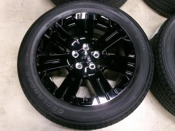 ◆ミツビシデリカD:5純正18インチ◆2025年製国産中古夏タイヤ付◆ヨコハマジオランダーSUV G055 225/55R18インチ◆エクリプスクロス 江田_画像2