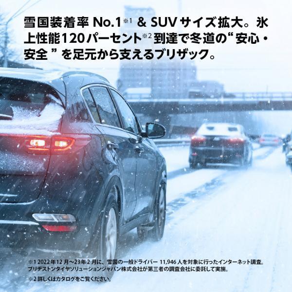 【送料無料】 2023年製 215/55R17 94Q 4本セット価格 新品 ブリヂストン BLIZZAK ブリザック VRX3 スタッドレス 冬タイヤ 17インチ 雪用 21_画像5