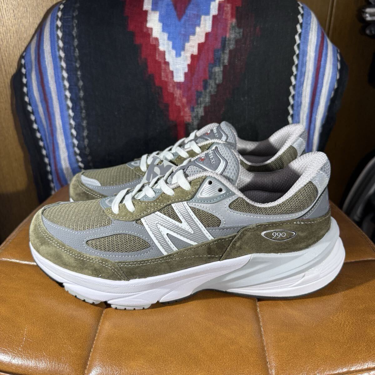 ★未使用品 new balance U990v6 OG6 made in USA 26.0cm US 8.0 / UK 7.5 ニューバランス 米製 atmos アトモス mita ミタ 990 1300 ★_画像1