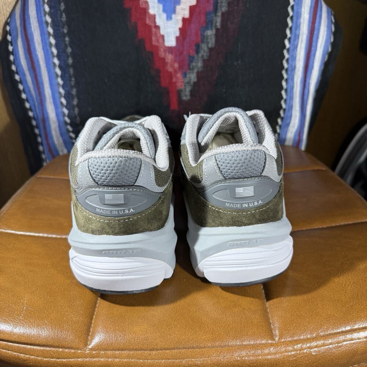 ★未使用品 new balance U990v6 OG6 made in USA 26.0cm US 8.0 / UK 7.5 ニューバランス 米製 atmos アトモス mita ミタ 990 1300 ★_画像3