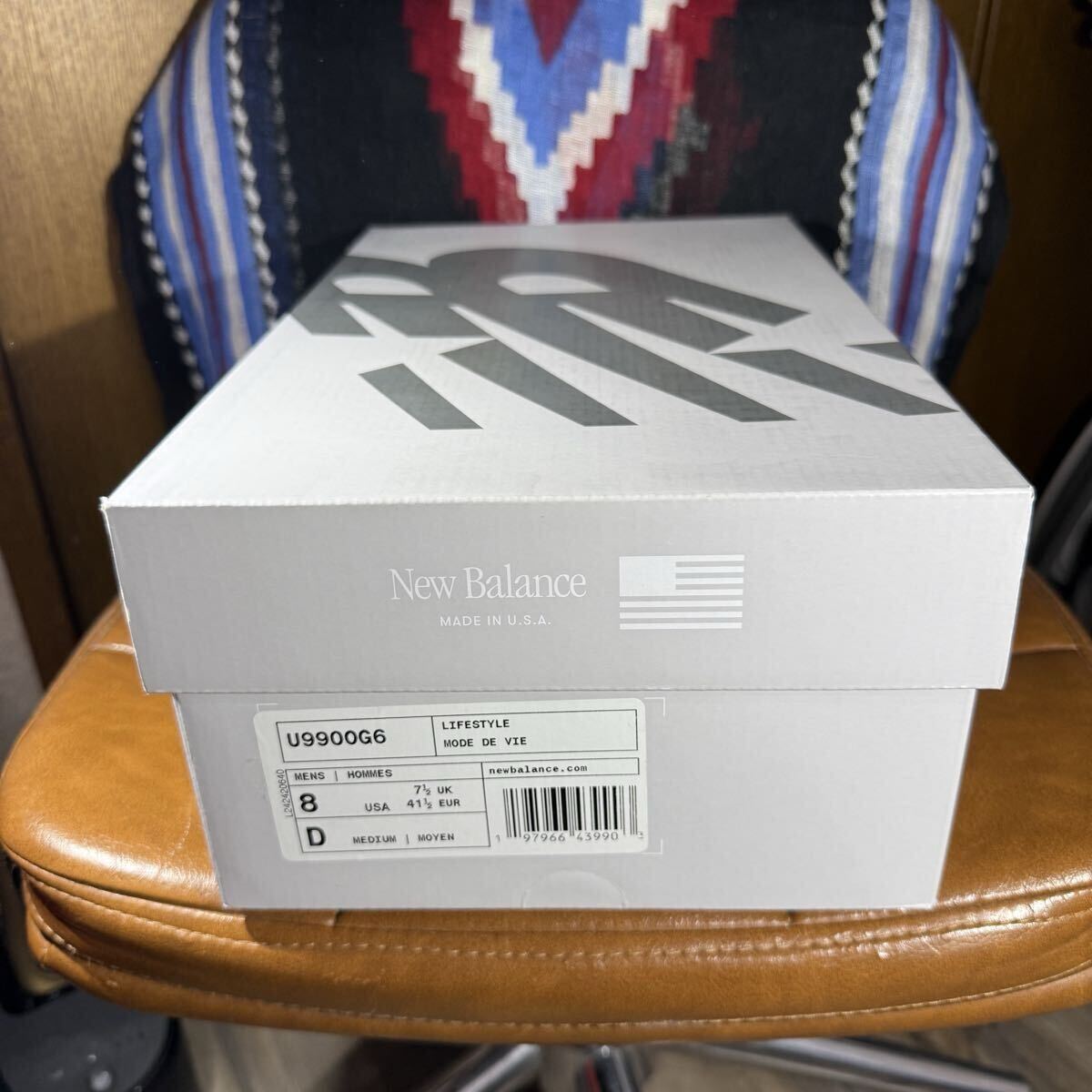 ★未使用品 new balance U990v6 OG6 made in USA 26.0cm US 8.0 / UK 7.5 ニューバランス 米製 atmos アトモス mita ミタ 990 1300 ★_画像7