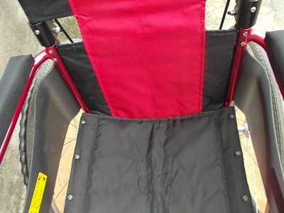 送料無料(一部地域を除く)キャリカル自走式車椅子PMS-1R TS-25-1022-05_画像8