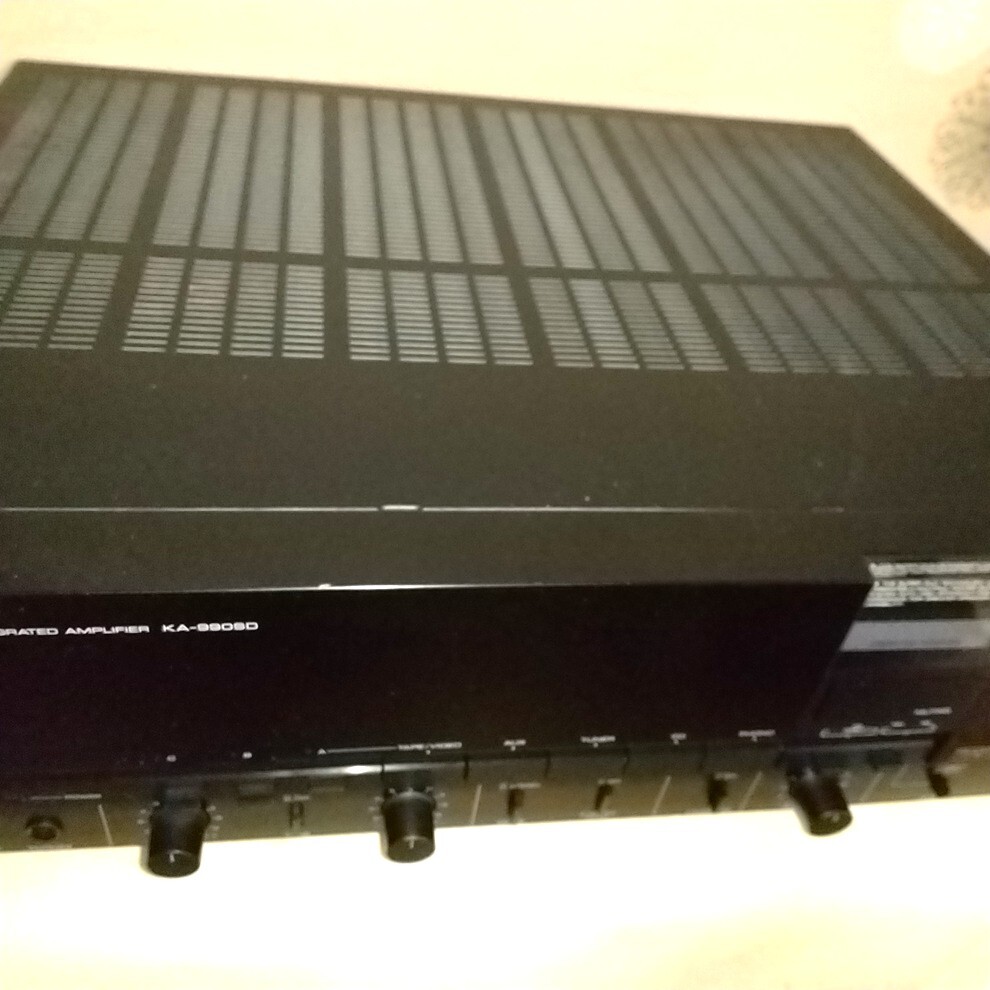 Super DLD(Dynamic Linear Drive)サーキットを採用のプリメインアンプ 出音確認・清掃済 KENWOOD/ケンウッド プリメインアンプ KA-990SD_画像3