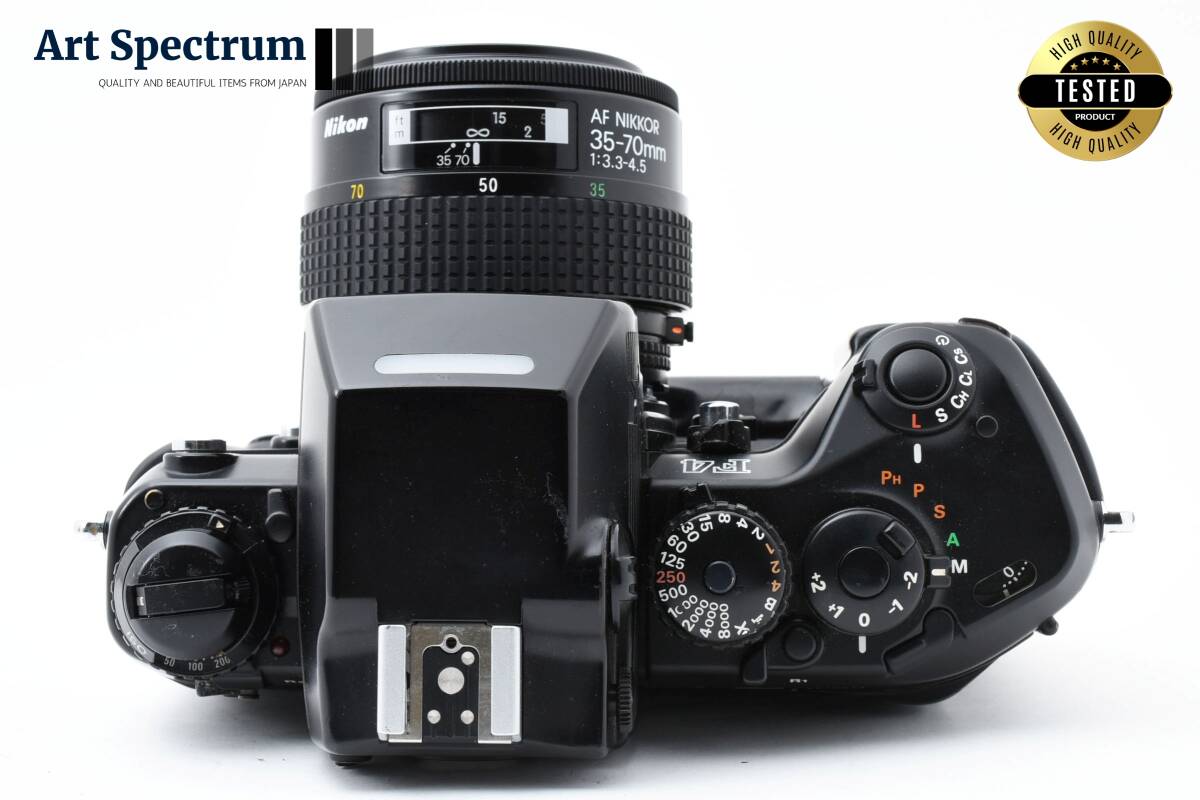 [ исправно работающий товар ][. магазин распродажа ]Nikon F4S + AF Zoom Nikkor 35-70mm f3.3-4.5 пленочный фотоаппарат наилучший образец 