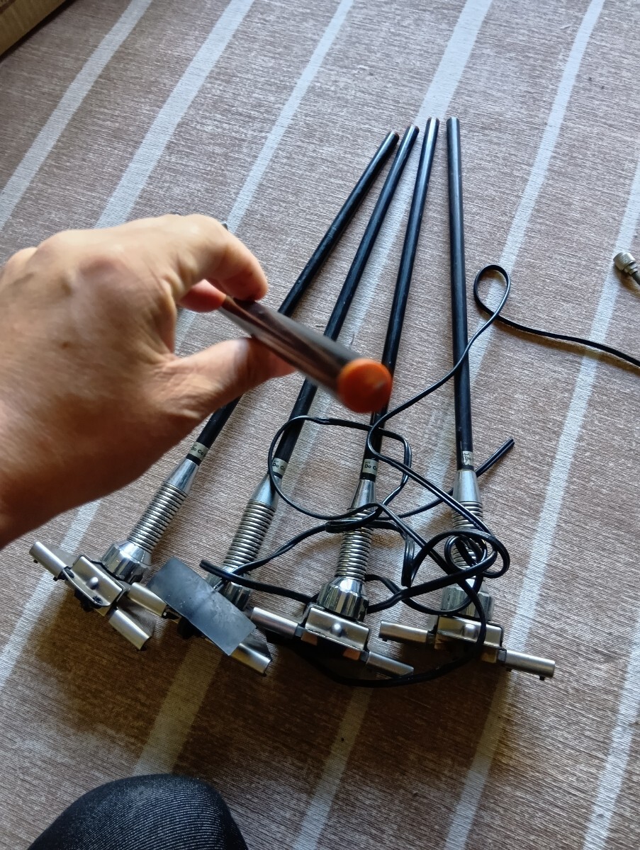 希少 レア NTT DOCOMO ドコモ アンテナ TZ-840形 1本　旧車 ヤン車 レトロ 自動車 電話_画像4