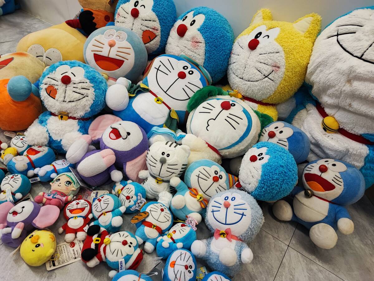 **[USED] Doraemon много комплект мягкая игрушка тигр. ..koro. подбородок pimika др. глициния . не 2 самец суммировать коробка 160 размер 
