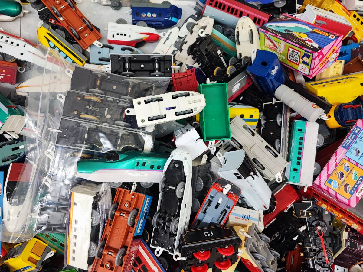 **[USED] Plarail машина много комплект Thomas сила машина Shinkansen др. полная масса примерно 23kg коробка 160 размер 