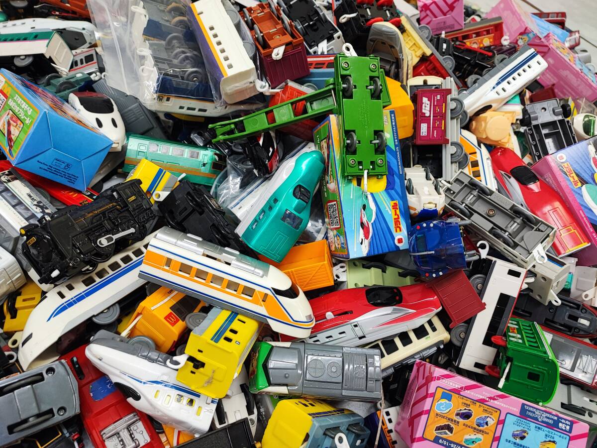 **[USED] Plarail машина много комплект Thomas сила машина Shinkansen др. полная масса примерно 23kg коробка 160 размер 