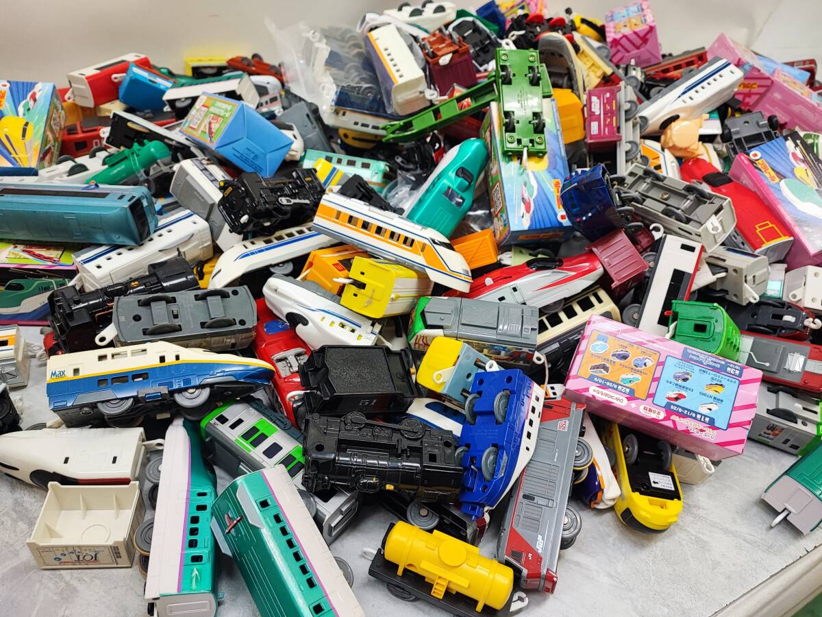 **[USED] Plarail машина много комплект Thomas сила машина Shinkansen др. полная масса примерно 23kg коробка 160 размер 