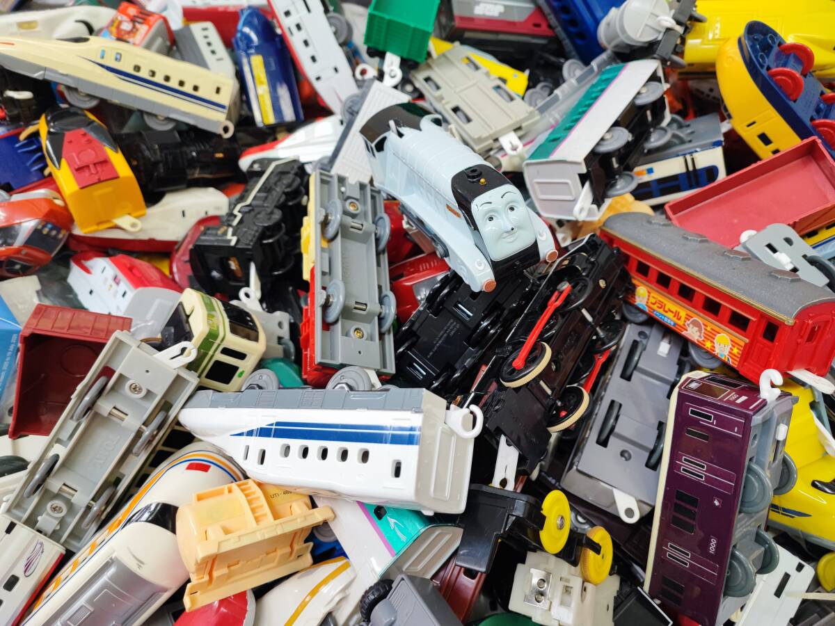 **[USED] Plarail машина много комплект Thomas сила машина Shinkansen др. полная масса примерно 23kg коробка 160 размер 