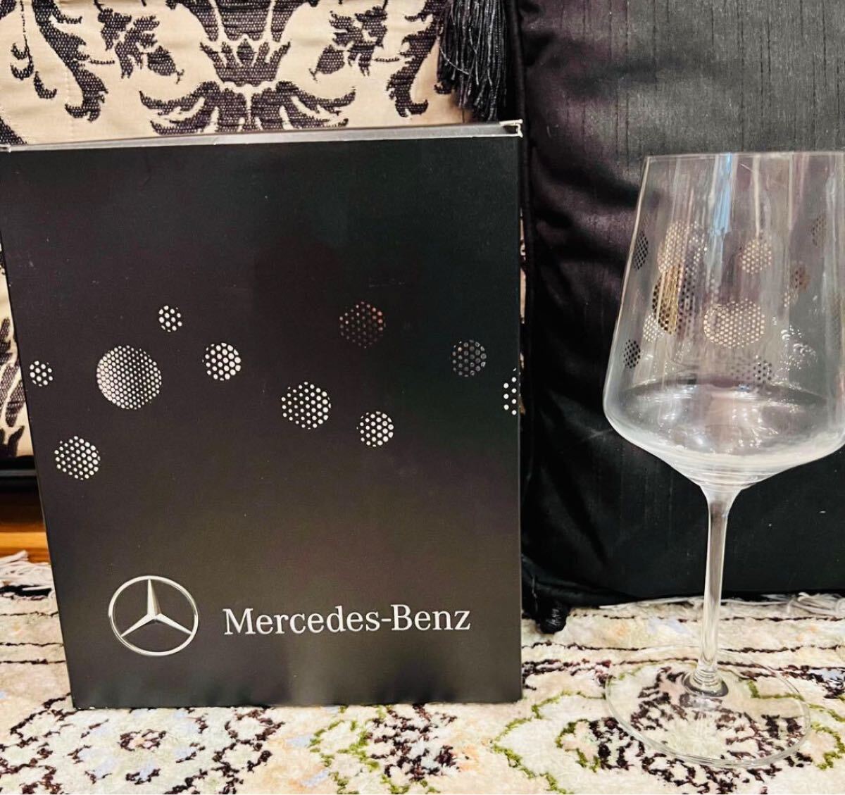RITZENHOFFリッツェンホフ メルセデスベンツ コラボプラチナワイングラス_画像2