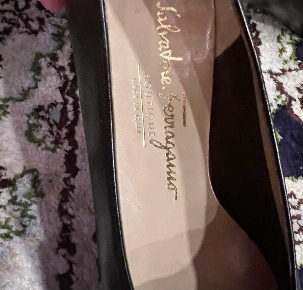 サルヴァトーレ フェラガモ パンプス ダークブラウン　5 1/2 23cm Salvatore Ferragamo_画像5