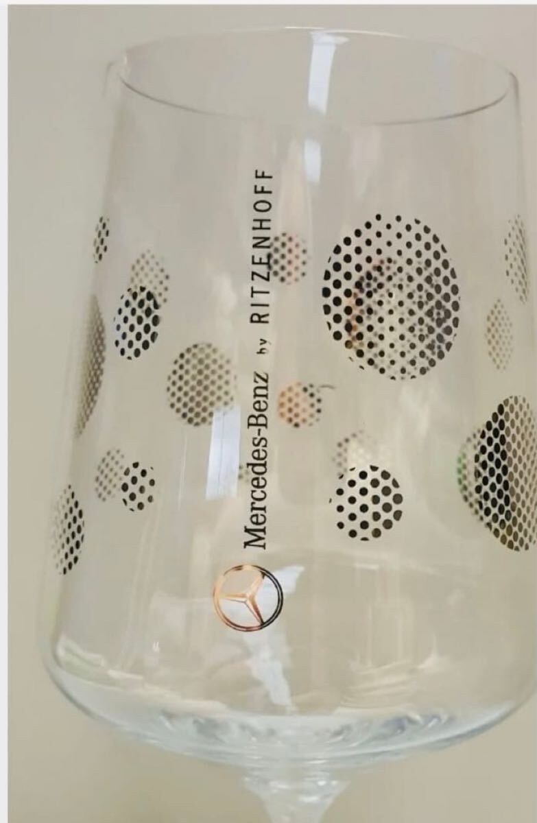 RITZENHOFFリッツェンホフ メルセデスベンツ コラボプラチナワイングラス_画像4