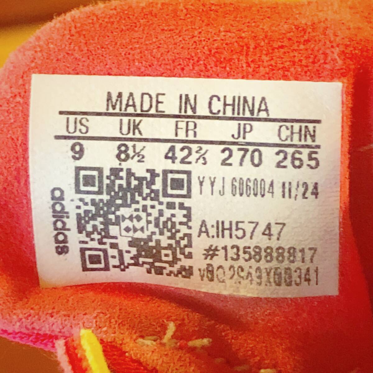 【美品／完売カラー】Adidas/ Adizero Japan 9/ 27.0 cm/ TOKYO RACE PACK/ アディダス アディゼロ ジャパン アディオス_画像8