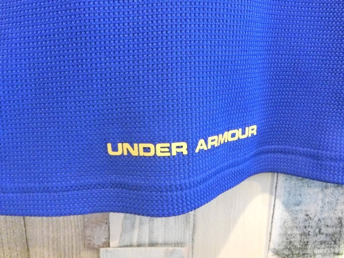 新品 送料込 70%off 10450円→2990円 ステフィン カリー速乾生地 長袖 フーディ シャツ 青黄色 100% 本物 正規品 Ｌ_画像5