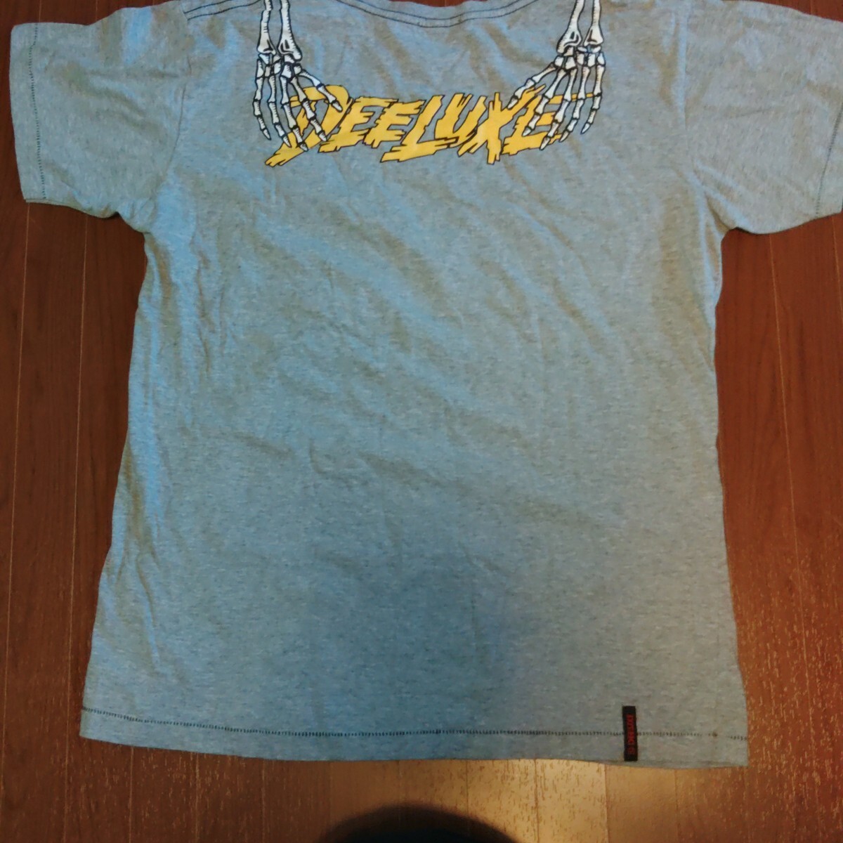 DEELUXE ディーラックス Tシャツ Mサイズ グレー ポケットTシャツ ポケT_画像2