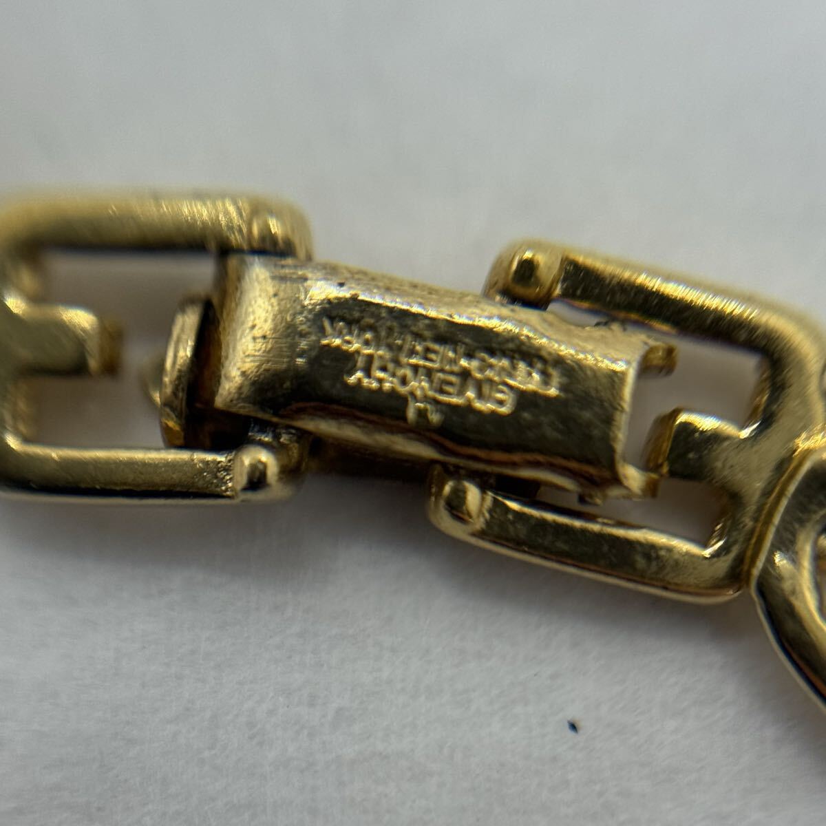 G11【1円〜スタート！説明必読 直接引取無】 GIVENCHY ジバンシィ ブレスレット ゴールドカラー アクセサリー ジバンシー ヴィンテージ _画像6