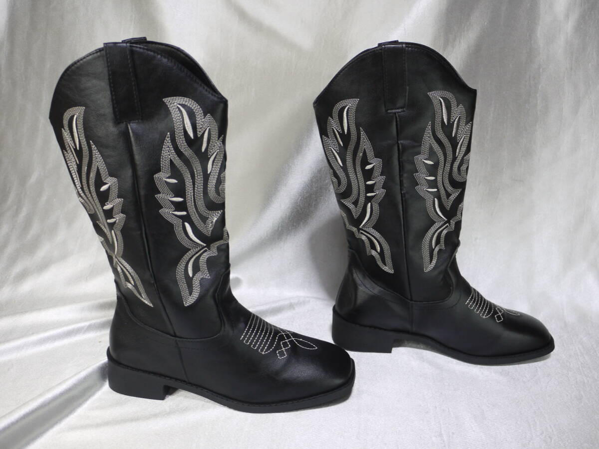  размер 25.5cm(41)* дешевый we Stan ботинки * soft PU производства * туловище. 30cm*.. low pa- каблук принятие *we Stan страйкбол направление * K19-R-41