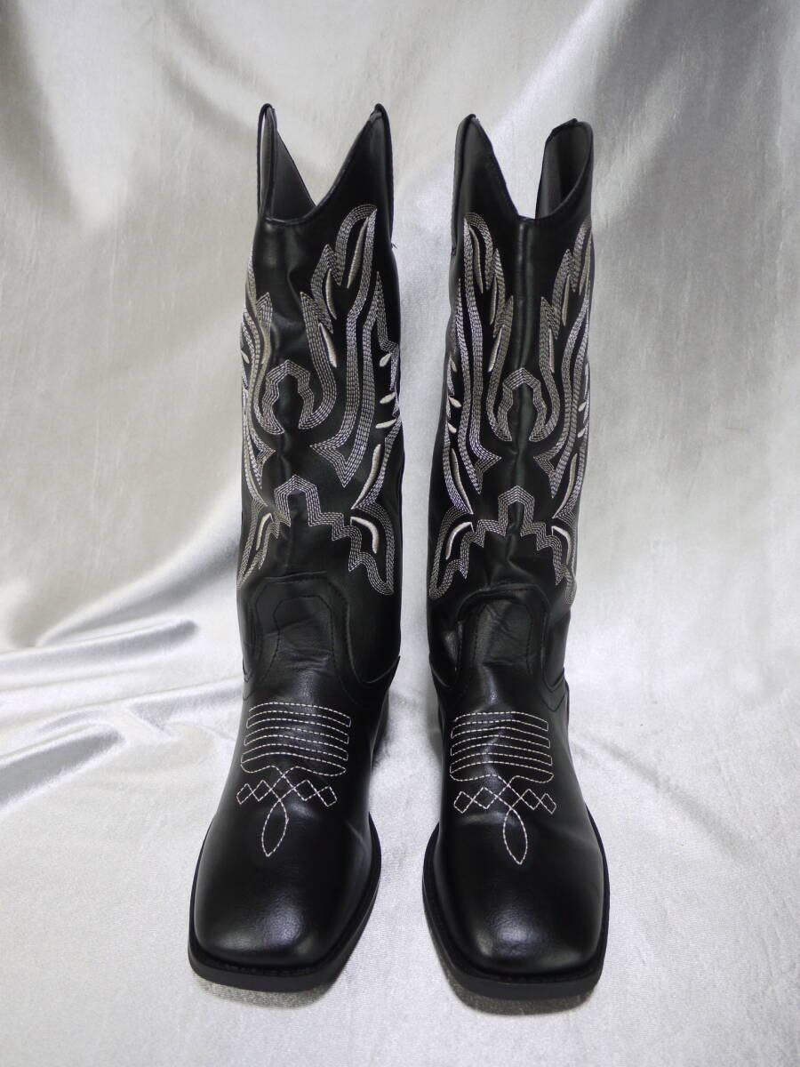  размер 25.5cm(41)* дешевый we Stan ботинки * soft PU производства * туловище. 30cm*.. low pa- каблук принятие *we Stan страйкбол направление * K19-R-41