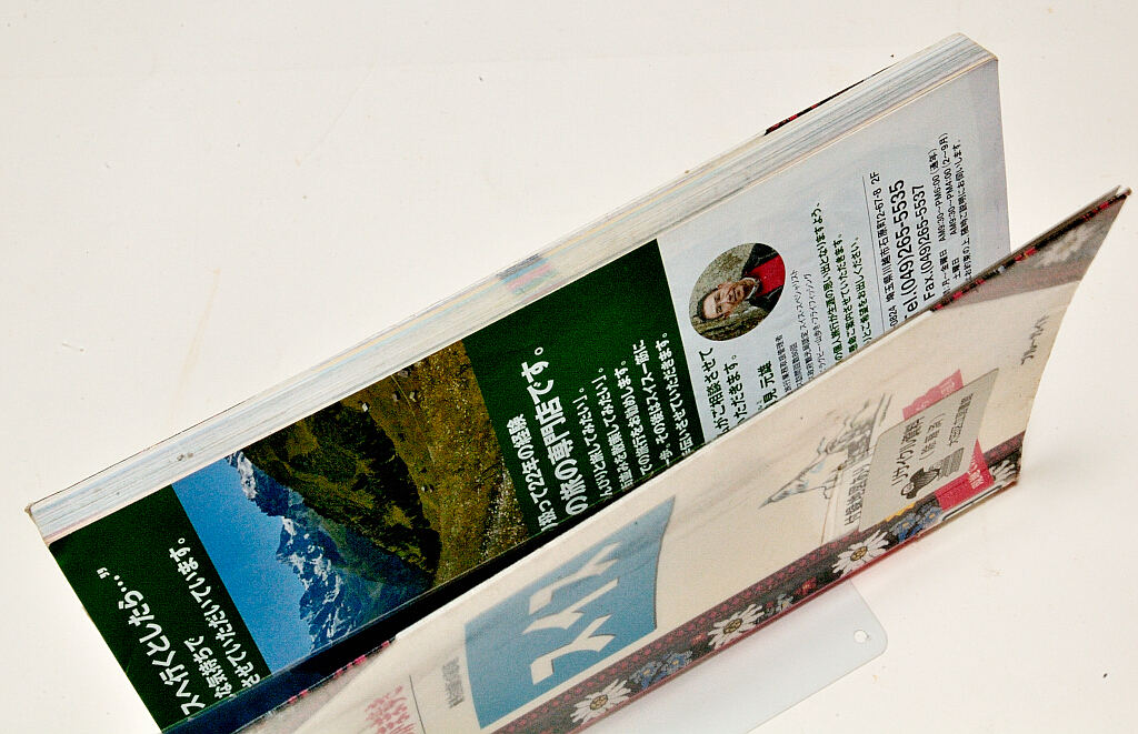 ★図書館リサイクル★ブルーガイドわがまま歩き11『スイス 第8版』★大判マップ付属★_画像8